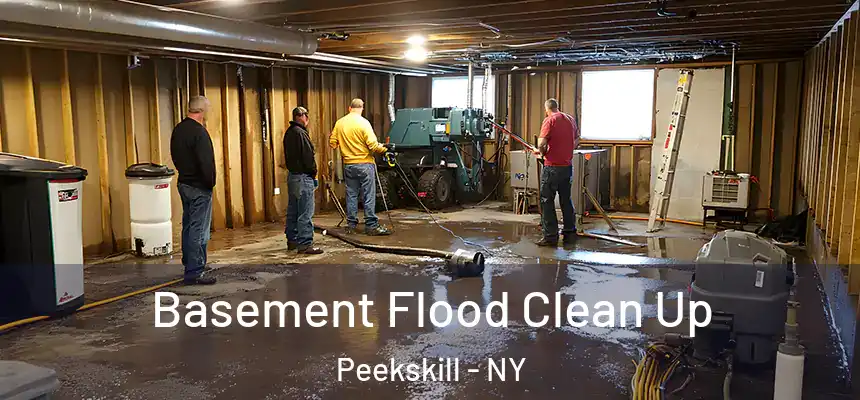 Basement Flood Clean Up Peekskill - NY