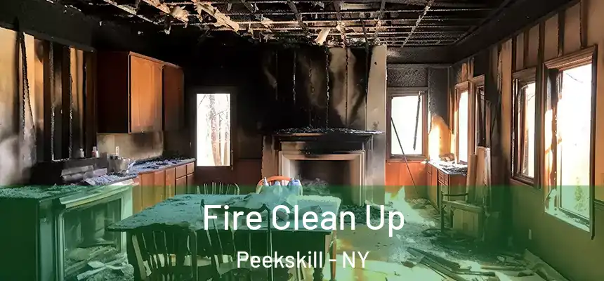  Fire Clean Up Peekskill - NY