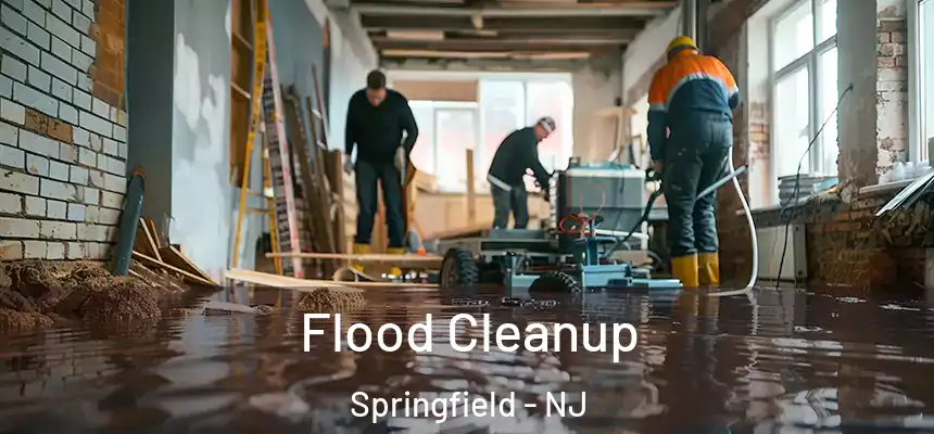 Flood Cleanup Springfield - NJ
